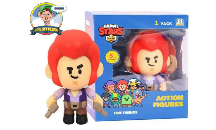 BRAWL STARS ACTION FIGURE COWBOY-12ct Case