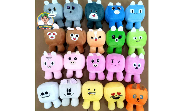 5" Block Headz Plush - 120ct