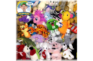 3-5" PLUSH - 300ct Case - $0.70 ea