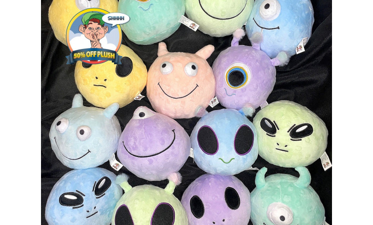 5" MONSTER PLUSH BALL-144ct Case