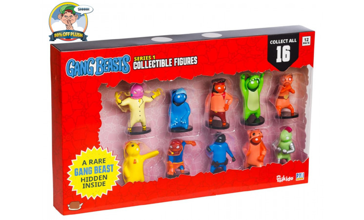 Gang Beasts Action Figures 12pk-6ct Case - $2.50/set